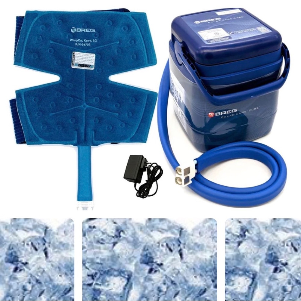 Breg Polar Cube with WrapOn pad Ice therapy